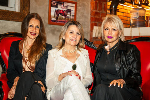 Alejandra Olmedo, Erika Sanhueza y Miri Muñoz