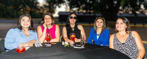 Ana Navarro, Mónica Cislaghi, Yesica Flores, Karen Cuevas y Danae Díaz