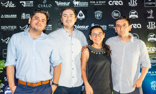 Arnoldo Arteaga, Jaime Villagrán, Verónica Soto y Felipe Vergara