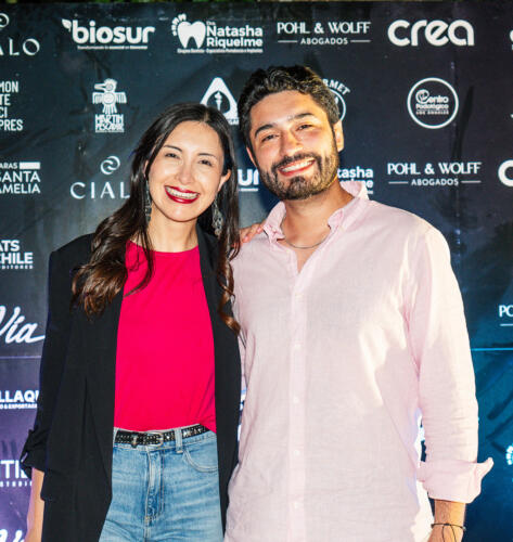 Camila Águila y Adolfo Mellado