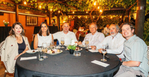 Claudia Castro, María Paz Jofré, Francisco Cortesi, David Araya, Jorge Luis Venturelli y Jorge Venturelli