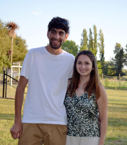 Claudio Latorre y Gloria Almendras