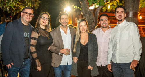 Félix Falcón, Elga Viviana Peña, Marco Guevara, Yeniree de Sousa, Óscar Sepúlveda y Miguel Padilla