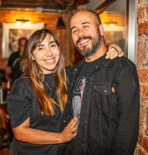 Francisca González y Daniel San Martín