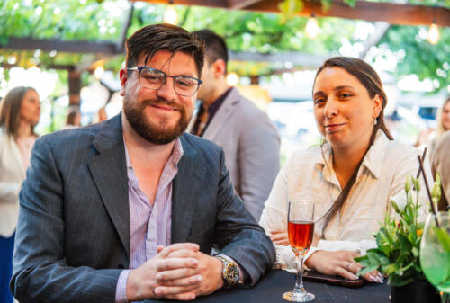 Henry Wicki y Paula Ríos