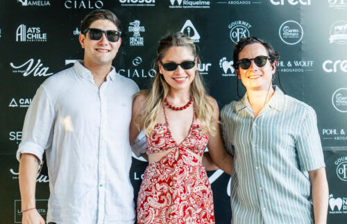 Joaquín Muñoz, Soledad Osorio y Jorge Venturelli