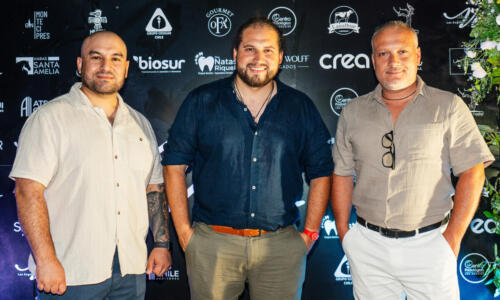 Juan Pablo Arévalo, Matías Conejeros y Jorge Etcheverry