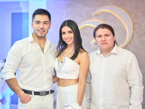  Nicolás Laucirica, Natacha García y Pablo Salas