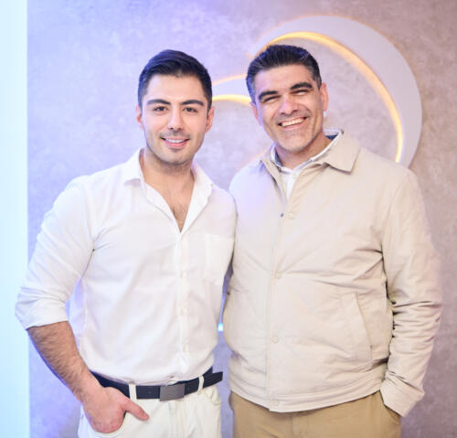 Nicolás Laucirica y Edmundo Villouta