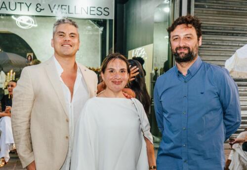 Octavio Ramírez, Angeline Alarcón y Joaquín Alonso