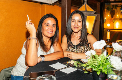 Patricia Paz y Xiomara Farías