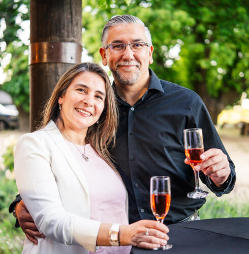 Roxana Krumell y Germán Rotter