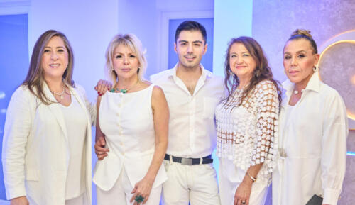 Soledad Durán, Miriam Muñoz, Nicolás Laucirica, Eduviges Quilodrán y Criss Amengual